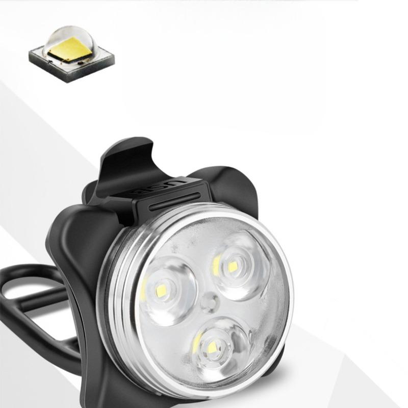030 Новые USB перезаряжаемые велосипедные фонари Highlight Riding Lights COB Водонепроницаемые креативные задние фонари Предупреждающие огни безопасности