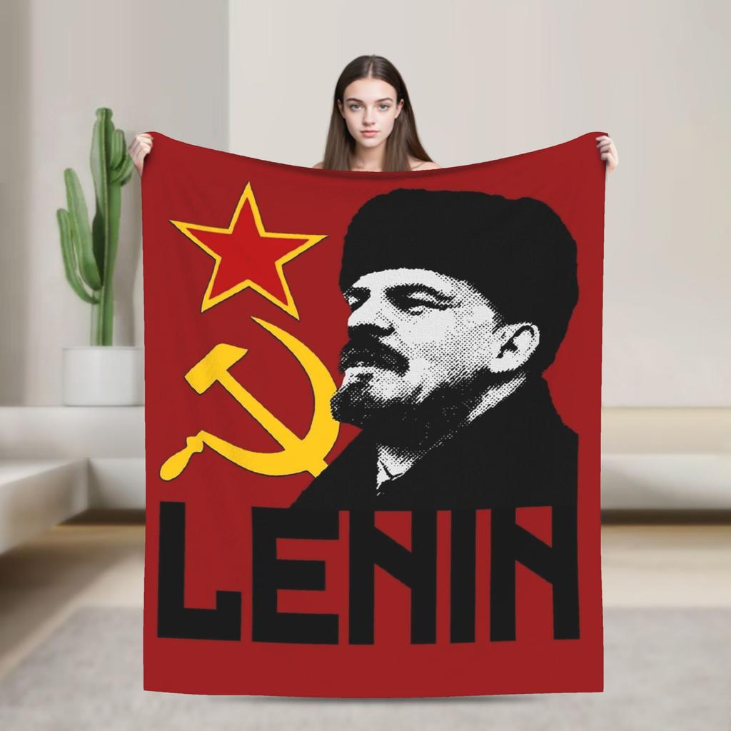 Ленин Иосиф Сталин Супер Теплые Одеяла Детские Взрослые Плюшевое Покрывало Смешное Для Дивана Кресла Фланелевое Постельное Покрытие Для Дивана-Кровати