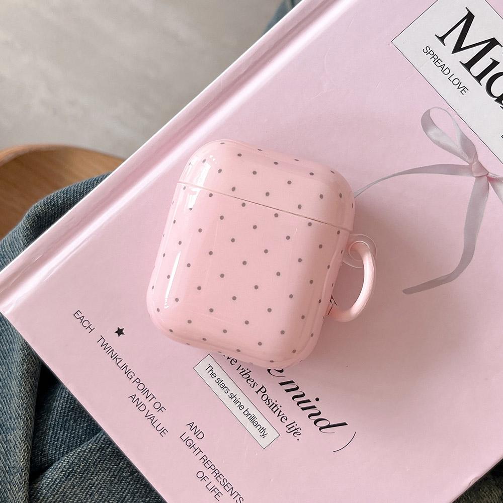 Милый Чехол-Кейс в Конфетную Точку для Наушников AirPods 1 2 3 4 Pro 2 Pro3 Беспроводных Bluetooth Наушников С
