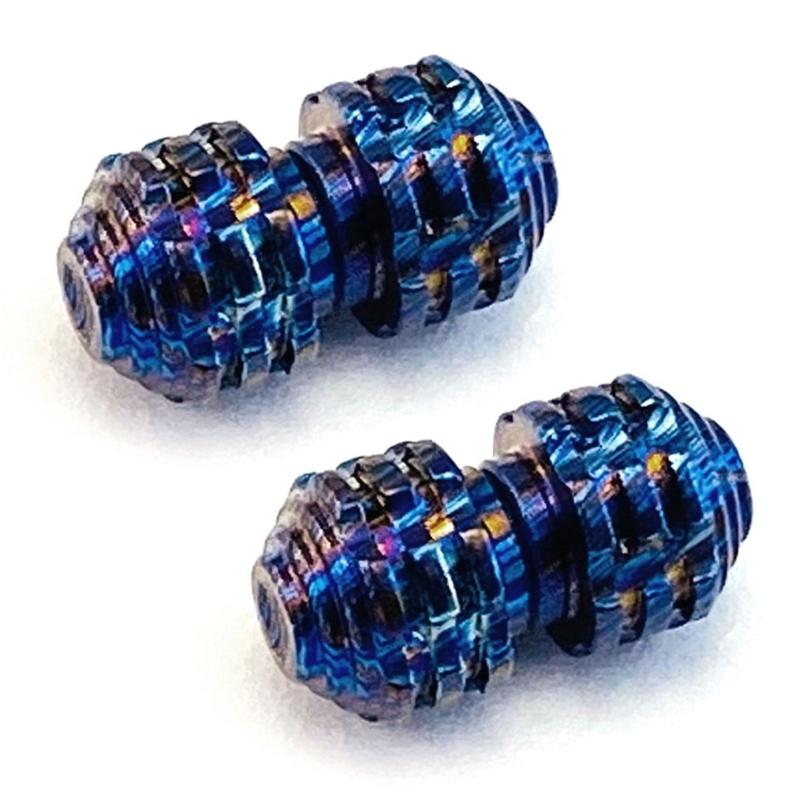 Прецизионно обработанные складные ножи с упорами для большого пальца, устойчивые к коррозии титановые дамасские штифты, совместимые с толщиной клинка 2,1-3 мм