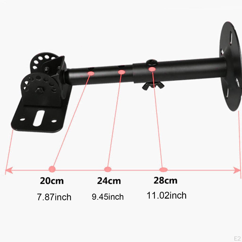 Smart Speaker Shelf Home Adjustable Removable Space Saving Holder Bracket for Office