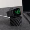 3D-печатная зарядная подставка для Apple Watch, Спиральная волна, держатель-док-станция для зарядки часов, для спальни, офиса, декора стола