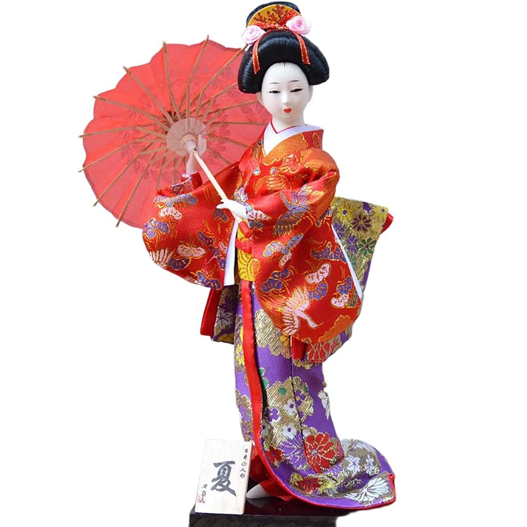 Japanese Japanese Gift for Japanese Kimono Geisha Doll Oriental Decoration Doll, Souvenir, Foreigners, Doll, Model, Doll, (D)
