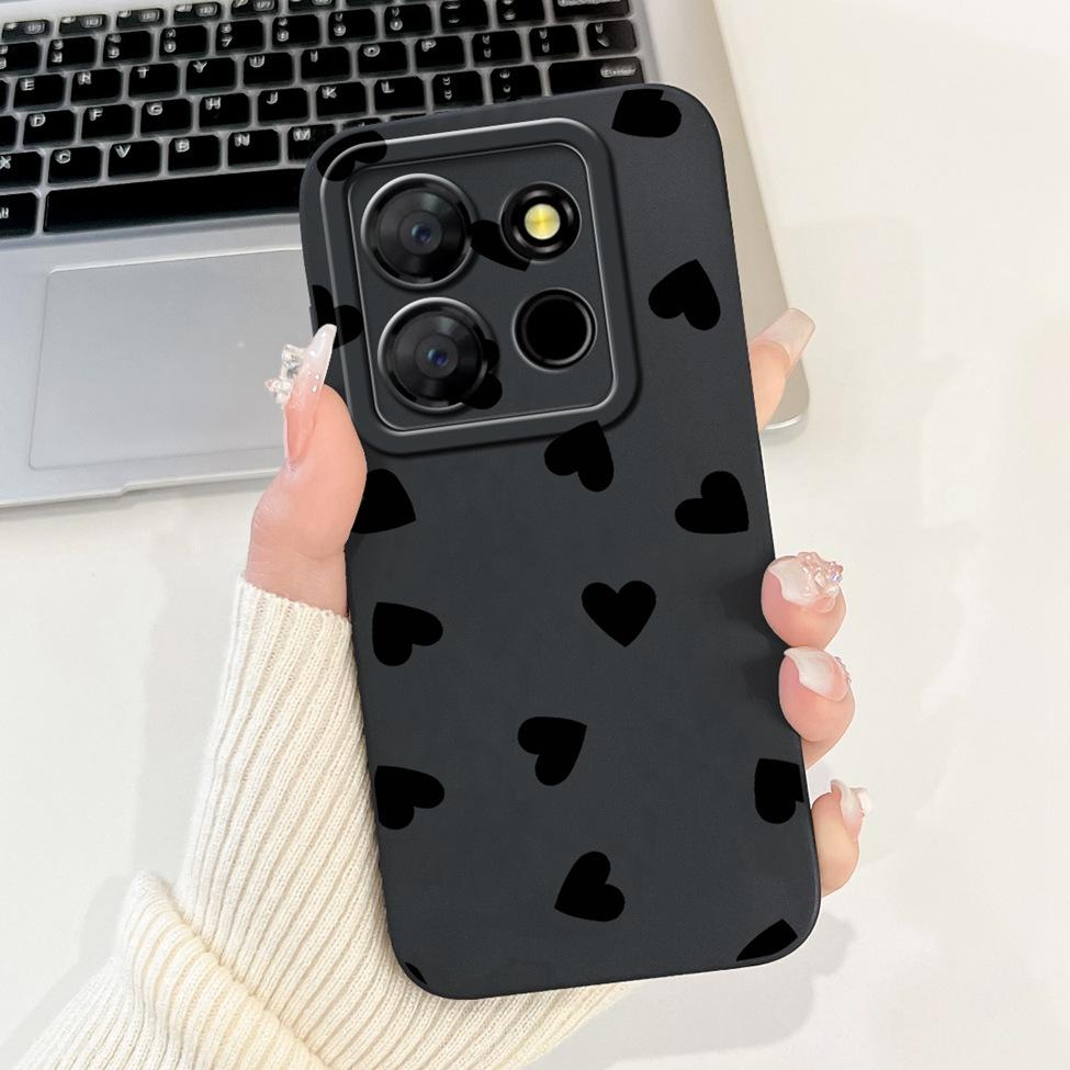 For ITEL A60s A662LM Case For ITEL A60 Cover Silicone Luxury Fashion Flowers Kawaii Girl Cute Shockproof Phone Case Bumper
