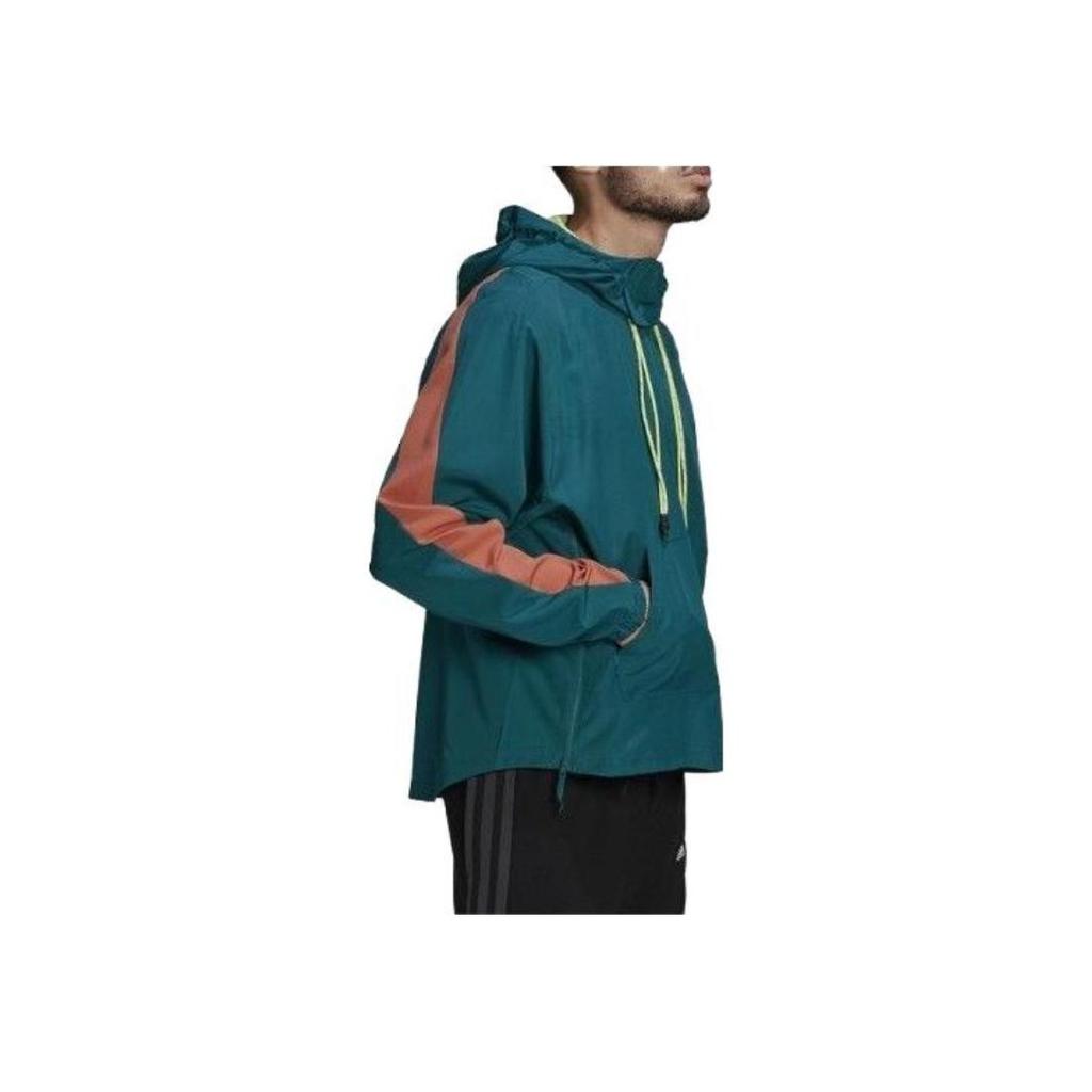 Adidas Casual Sports Long Sleeve Sweatshirt Men Tops Blue HB6574