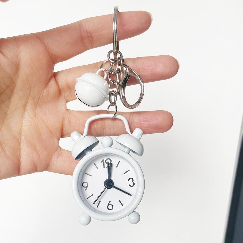 Миниатюрный металлический брелок-будильник для автомобиля - идеально подходит для детей, студентов, сумок и подарков!