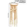 SHIXIN Fashion  Metal Flower Pendant Brooch for Women New Charm Multi-Functional Imitation Pearls Tassel Chain Accessory Jewelry
