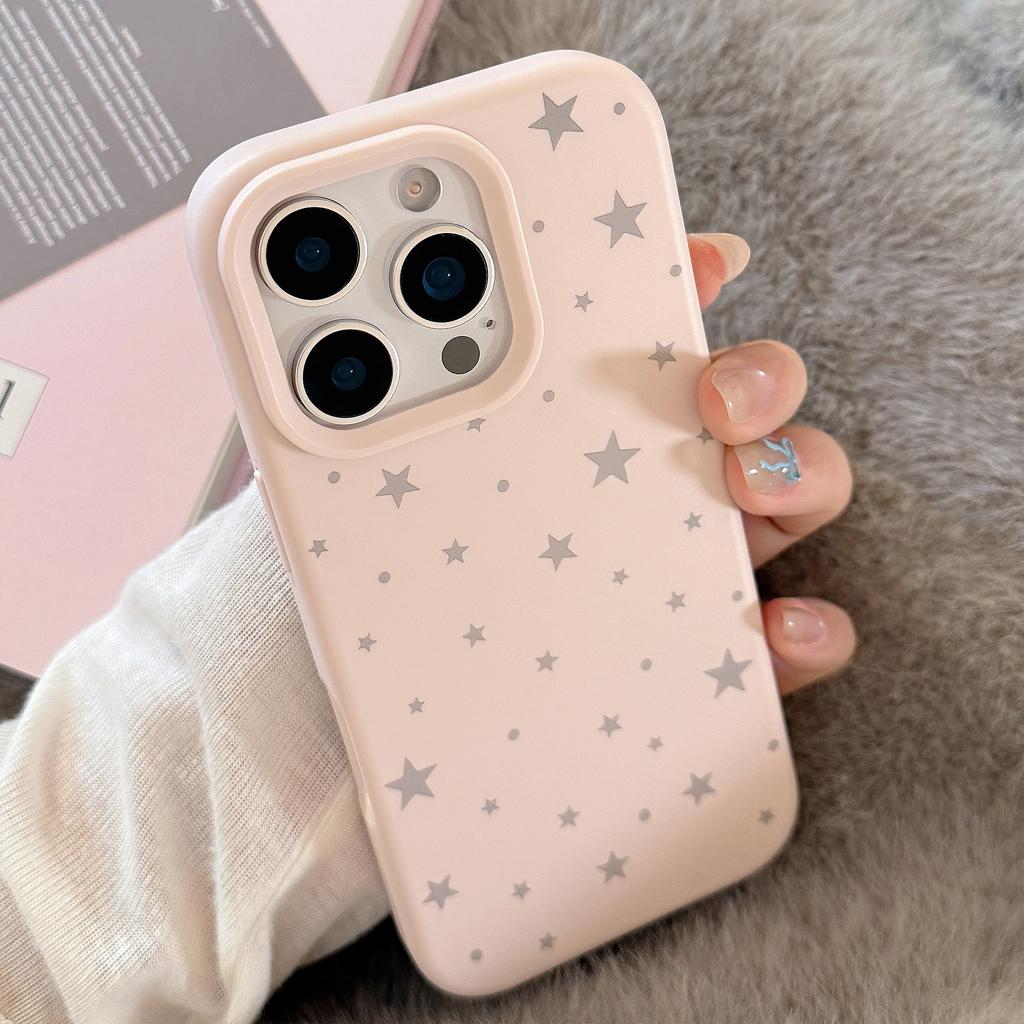 Чехол для мобильного телефона Full Screen Stars Iphone17 Apple 15 Защита от падений 13 Нишевый 16pro Max Подходит для 12 Мягкий