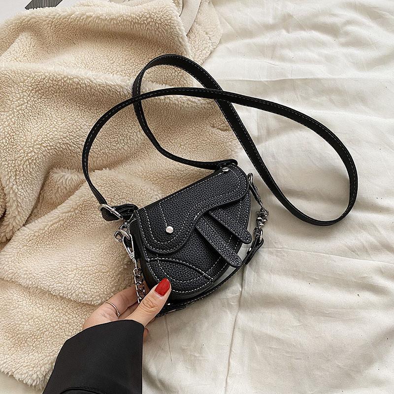 Bag Small Childrens Saddle Handbag Stylish Crossbody Bag Clothing Accessory Bag