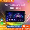 Для Toyota Auris 1 E150 2006 2007 - 2012 Автомобильный Радио Мультимедиа Видео Плеер Навигация GPS 2din 2 din DVD встроенный CarPlay DSP BT