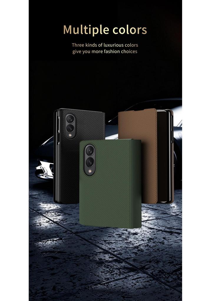 Чехол Samsung ZFold8 с текстурой под кевлар: Защита складного экрана с полным покрытием, устойчивая к падениям