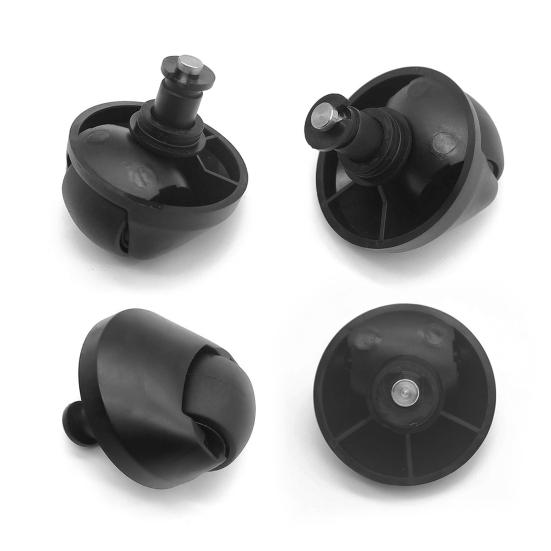 Запасные части для переднего колеса пылесоса, установка Snap-On, тихая работа, вращающееся на 360 градусов колесо для Dreame L10Pro/L10plus 1T X10 X20 X30