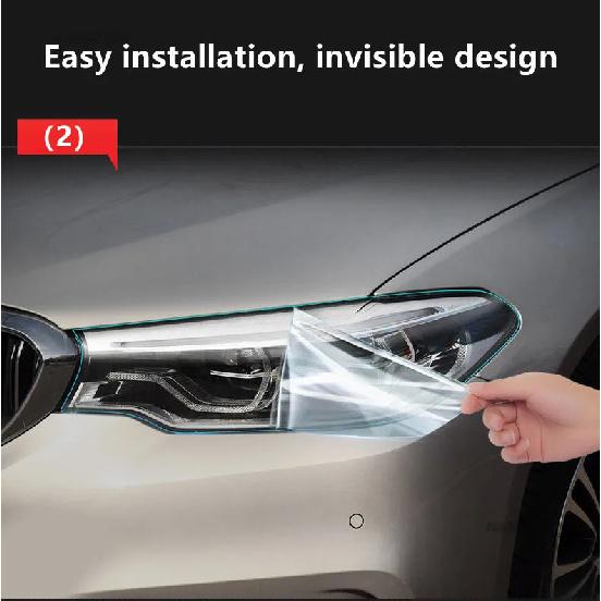 Car Headlight Tint Black Protective Film Vinyl Protection Transparent TPU Sticker Accessories For BMW 4 Series F32 F33 F36 13-19
