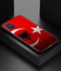Чехол для телефона со скелетом медведя и флагом Албании для Samsung Galaxy A51 A71 A21S A12 A11 A31 A52 A41 A32 5G A72 A02S, силиконовая задняя крышка