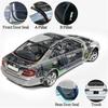 Car Door Seal Strip Kit Soundproof Strip Noise Insulation Weather Strip Sealing for Tesla Model S