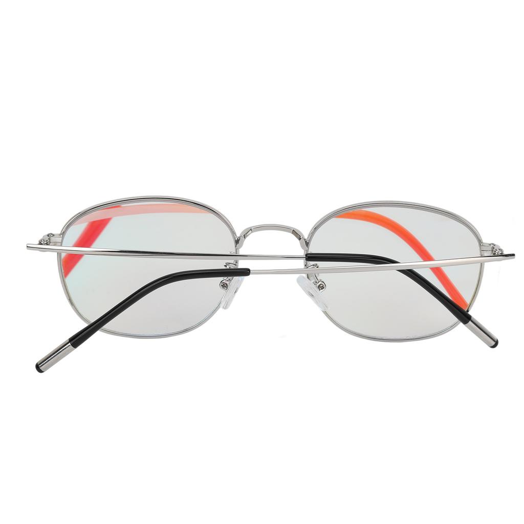 Очки для дальтоников Двустороннее покрытие Очки для дальтоников красного и зеленого цветов для перехода дороги Серебристо-черные