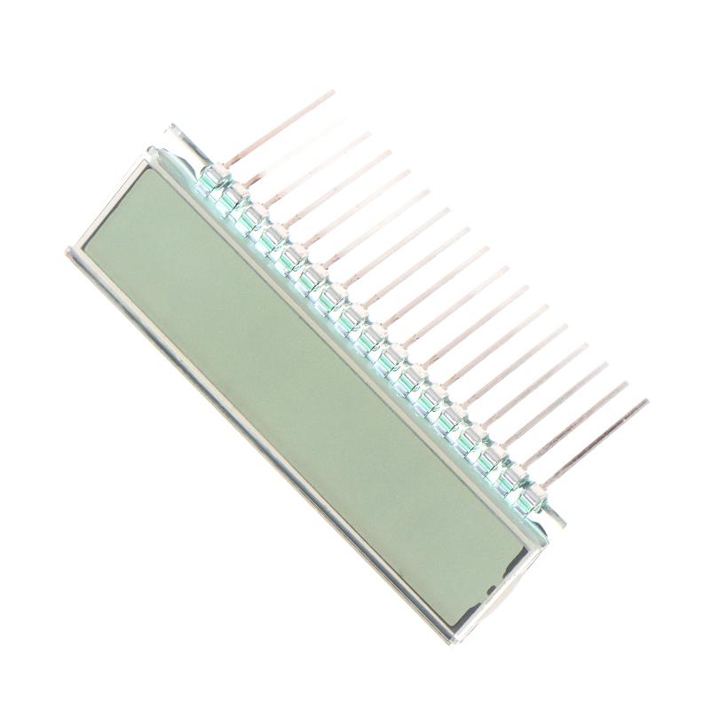 2PCS 17PIN TN Positive 6 Digit Segment LCD Panel 3V Without Backlight for Educational Electronic Projects