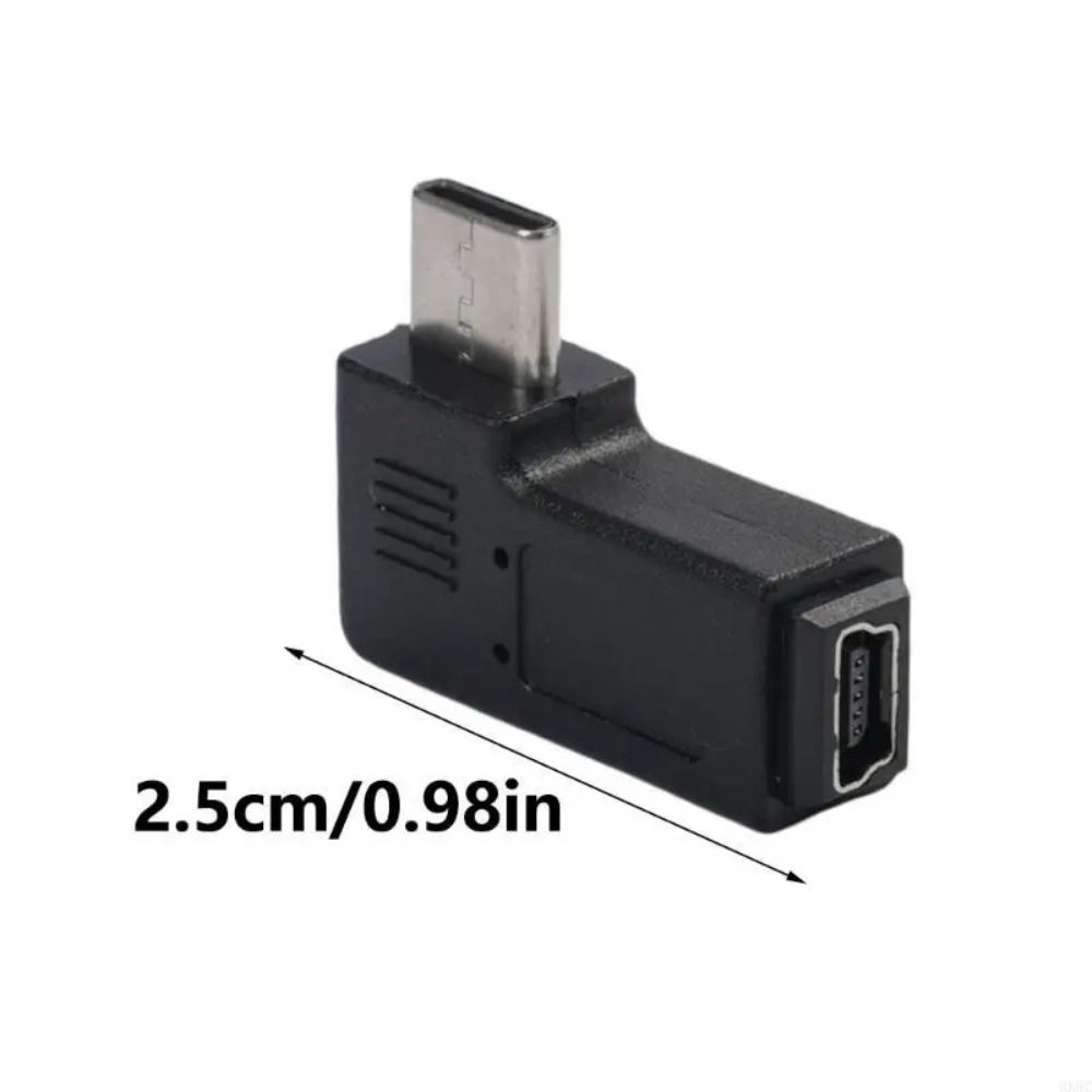 5 Pin Mini USB to USB C Converter 5V Type-C Male to Mini USB Female USB Female Adapter  Phone