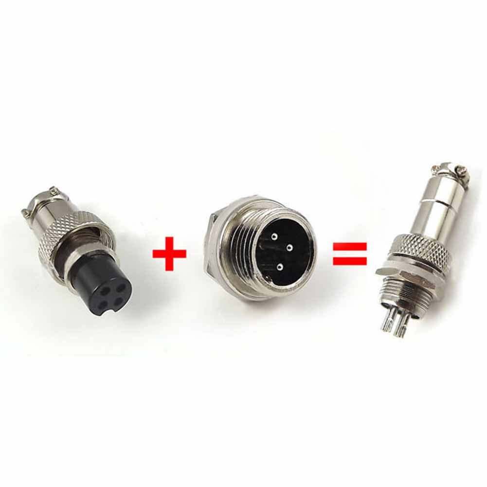 Cycling Acc-EBike Electric Bicycle Scooter Battery Charger Plug Connector 3pin GX12