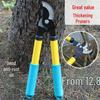 Heavy-duty Telescopic Pruning Shears for Thick Branches - Labor-Saving Garden Scissors for Fruit Trees