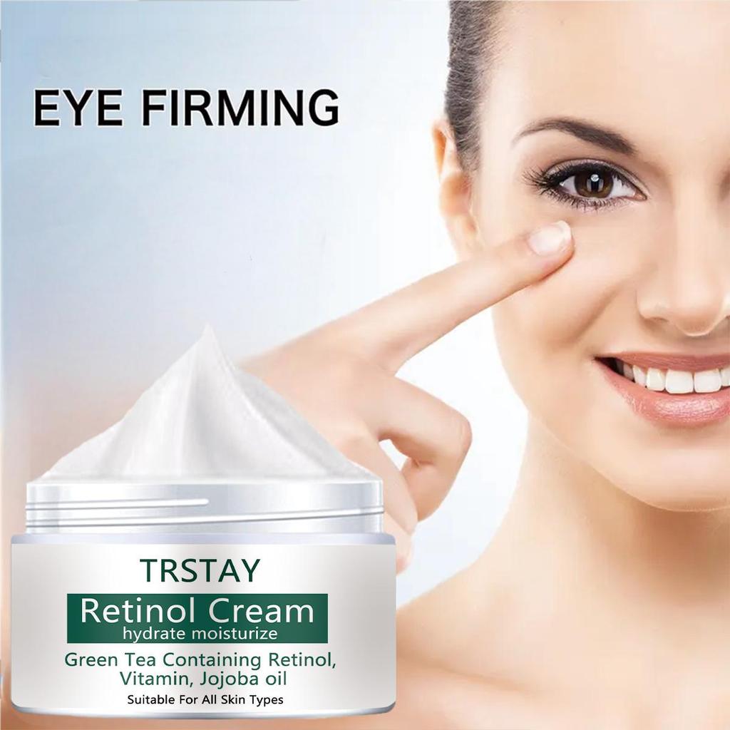 Retinol Moisturizing Cream, Smooths Wrinkles, Reduces Fine Lines, Hydrates and Moisturizes, Nourishes the Skin, and Improves Damaged Skin