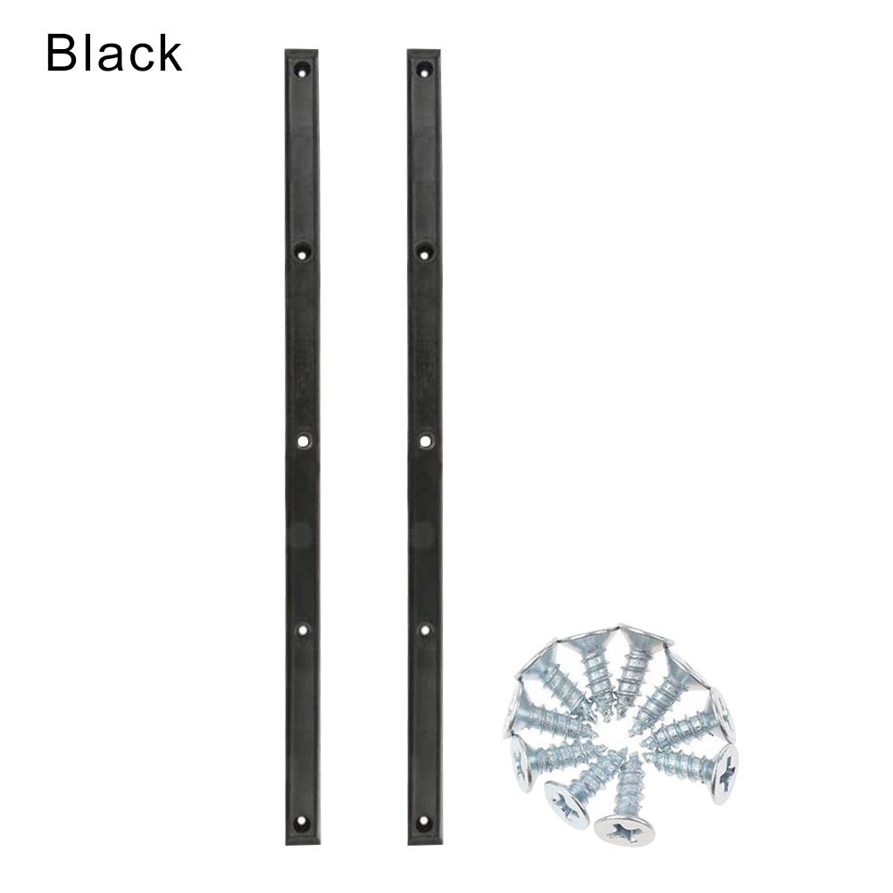 Longboard Accessories Skateboard Rails Anti-collision Strip Edge Protect Strip with Mounting Screws