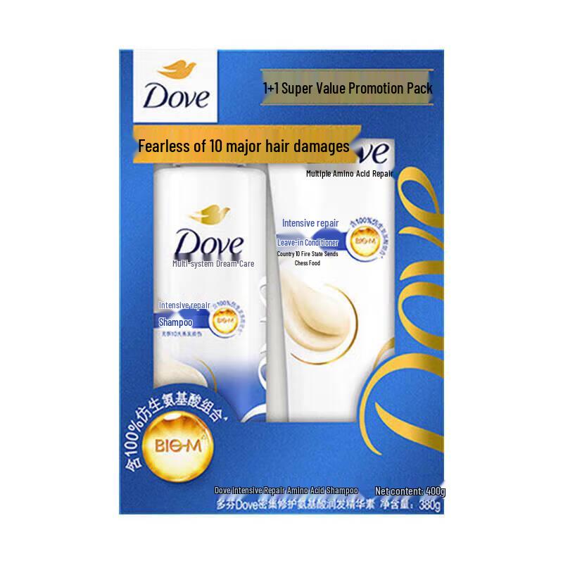 DOVE Питательный набор для ухода за волосами и телом