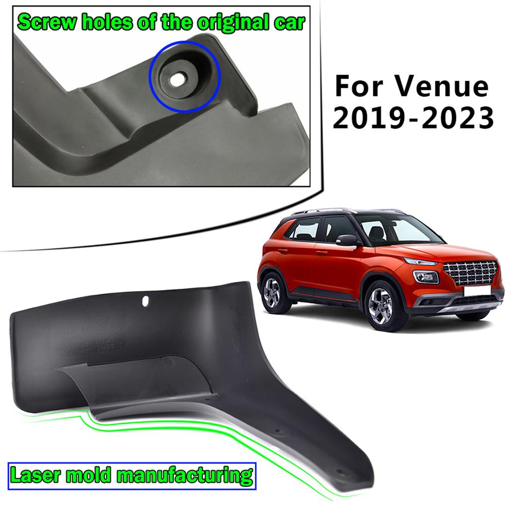 4x брызговики для Hyundai Venue QX 2022 2023, брызговики для крыльев, передние и задние брызговики автомобиля