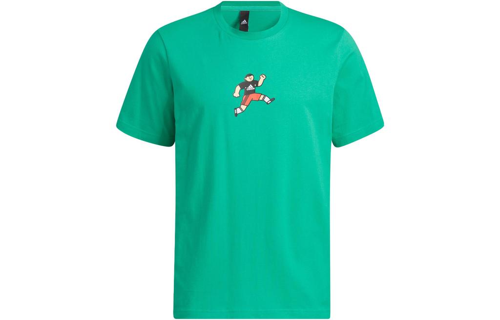 Adidas T Shirt Men's Lawn Green IA8118
