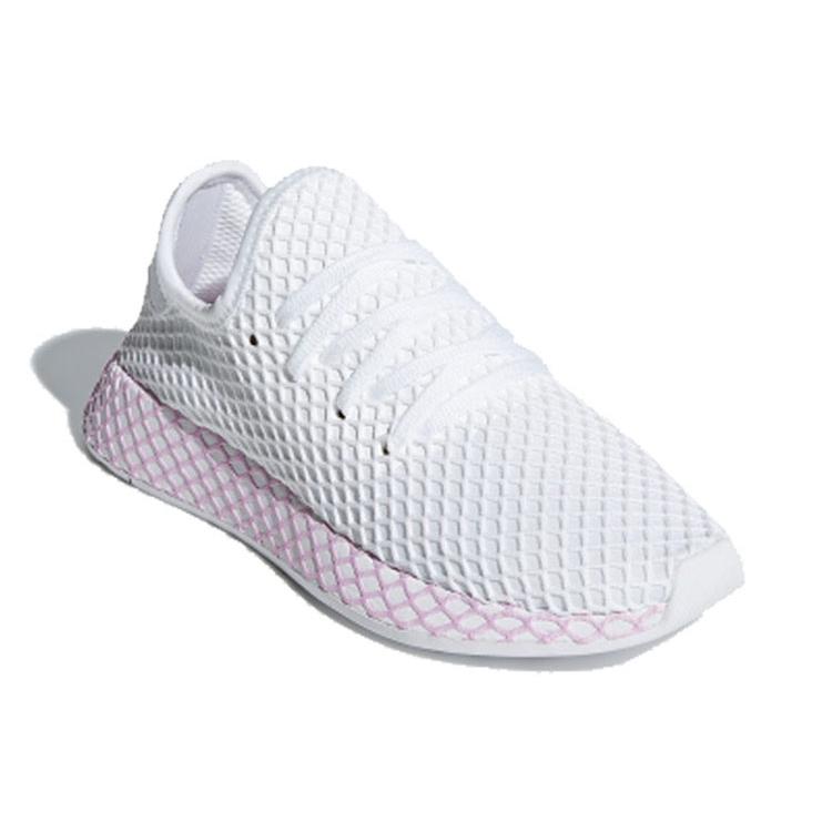adidas Deerupt Cloud White Clear Lilac Женские B37601