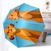 Lion King Simba Nala Themed Automatic Opening and Closing Umbrella, Brightly Colored 8-rib Portable Umbrella, Suitable for Men and Women, A Perfect Gi