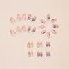 Nude Pink Almond Resin Nail Extension Durable & Never Splitting Comfort Fake Nails for Hot Girl Dress Matching