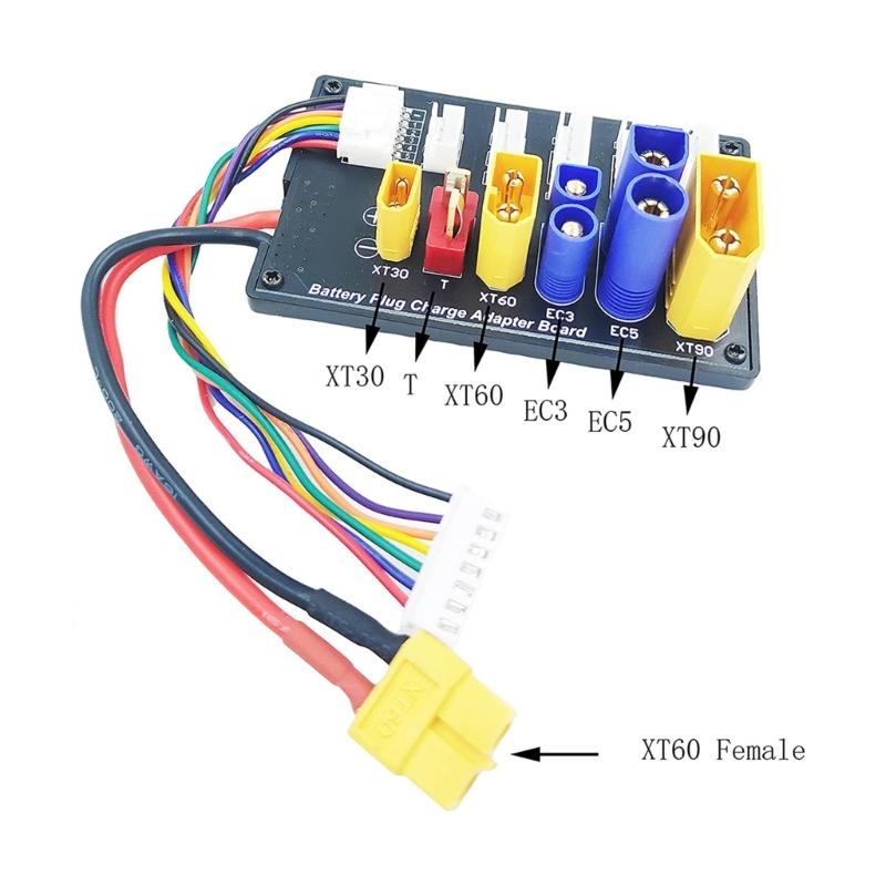 Параллельная зарядная плата XT90 XT30 EC3 EC5 T XT60 6S Адаптер-плата для балансировки аккумулятора Плата-адаптер для балансировочной зарядки