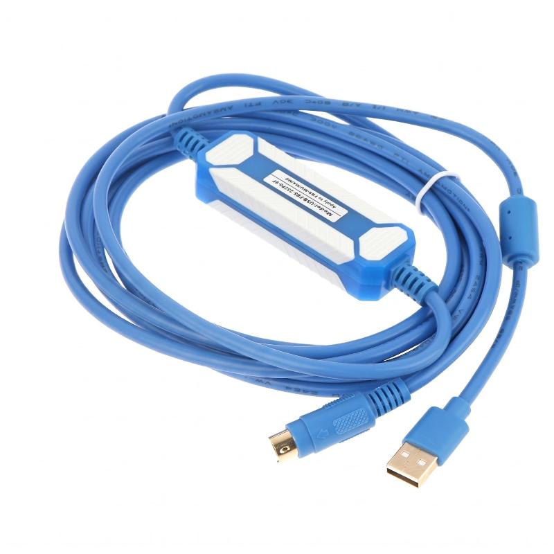 USB To FBS PLC Programming Cable Plug and Play Stable Data Cord for FATEK FBS B1Z Series Workshop Maintenance