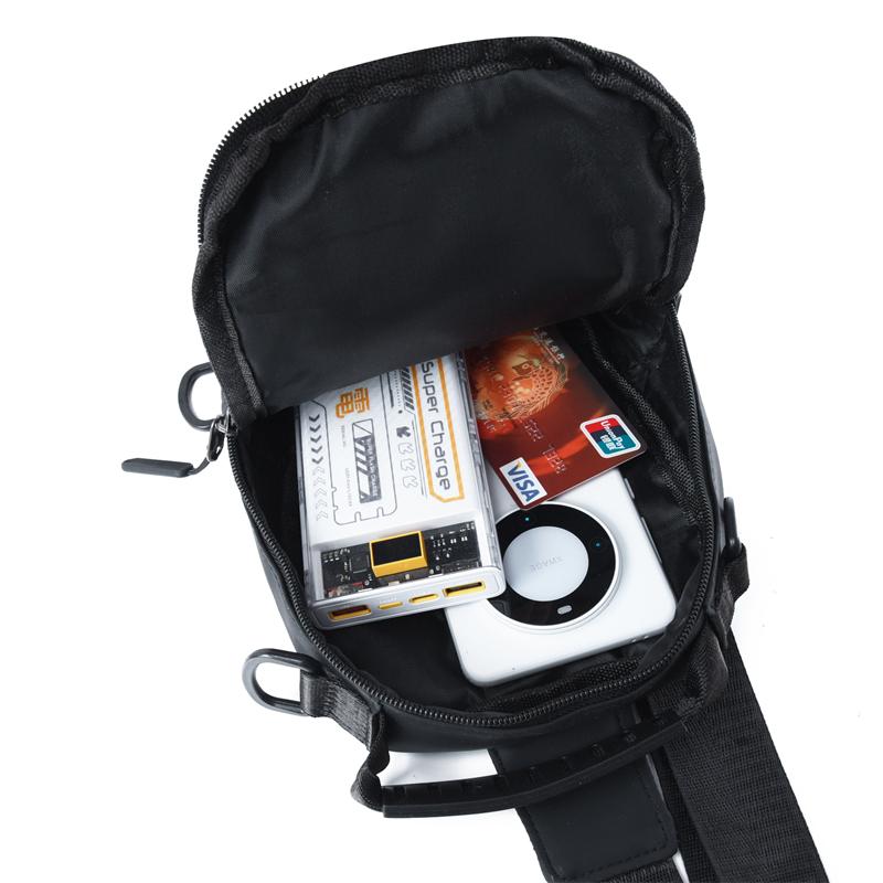 Многофункциональная сумка через плечо для мужчин с зарядкой через USB, нагрудная сумка для коротких поездок, водонепроницаемая сумка через плечо большой емкости