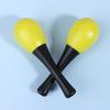2Pcs Plastic Maracas Sand Hammer Rattle Shaker Percussion Musical Instruments Toys For School Percussion Event