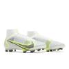Nike Mercurial Superfly 8 Elite FG 'Белый Неоновый' (унисекс) Белые / Металлический Серебристый / Вольт / Черные Футбольные Бутсы CV0958 107