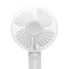 Handheld Fan Table Fan Compact Lightweight Portable Fan for Office Home Dorm White