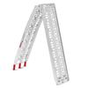 Rampe d'accès - ConStands - Aluminium léger - Capacité 340 kg - Pliable et antidérapante