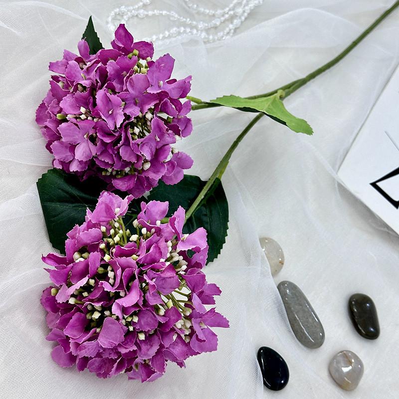 Artificial Hydrangea Flower Wedding Hotel Restaurant Desktop Decoration Ornament
