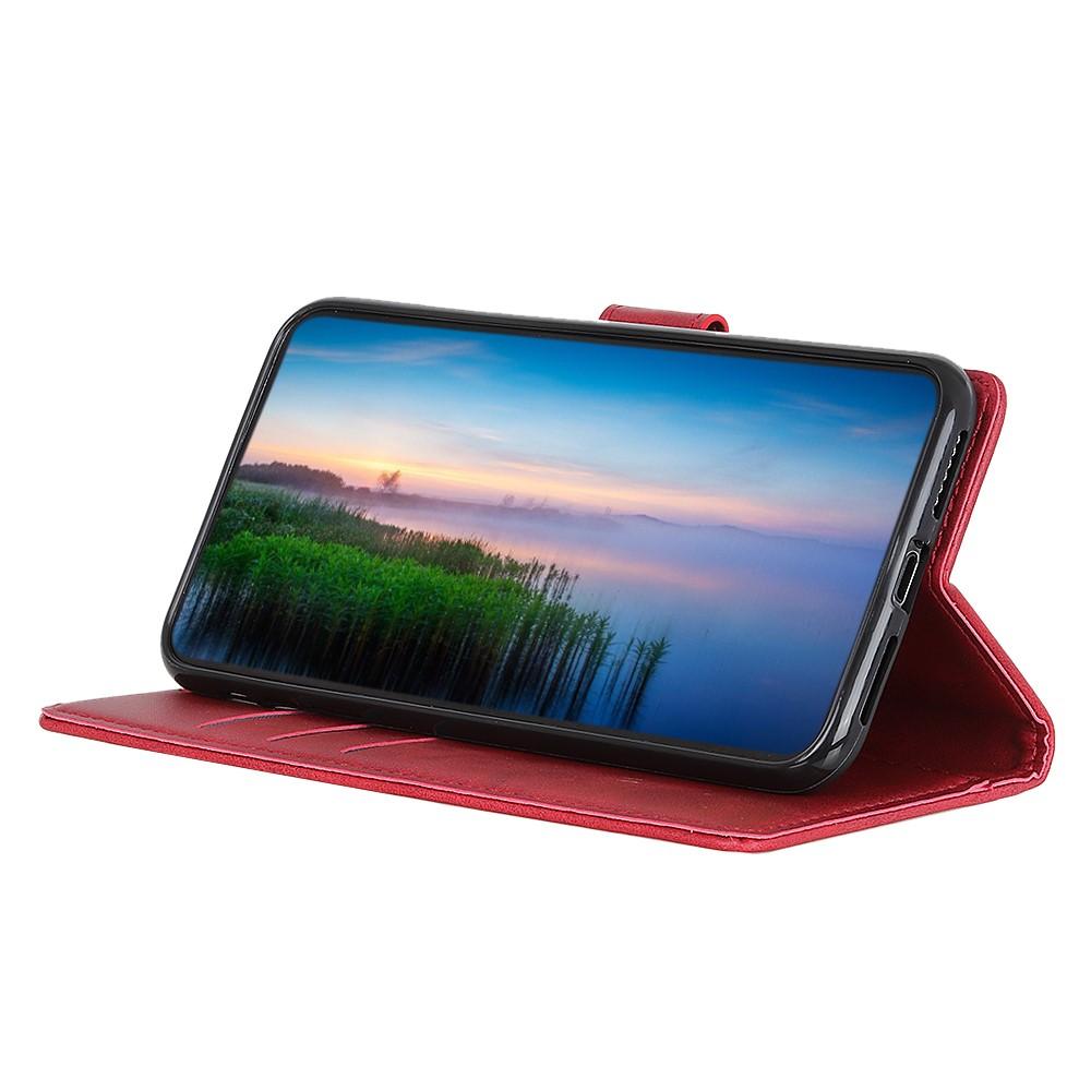 Wallet Case for Poco X8 Pro Max 5G - Leather/PU, Red