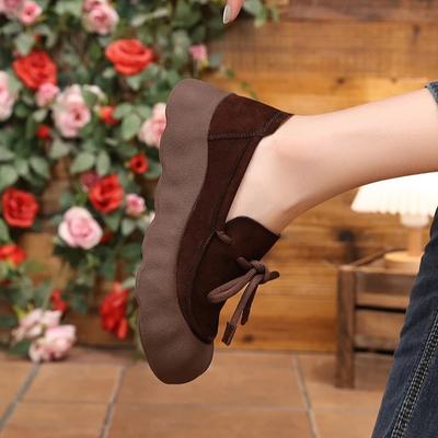 Туфли-лоферы Женские Балетки На шнуровке Повседневная Спортивная обувь Мода Осень Женские Кроссовки 2025 Новый Дизайнерская Обувь для ходьбы Chaussure Femme