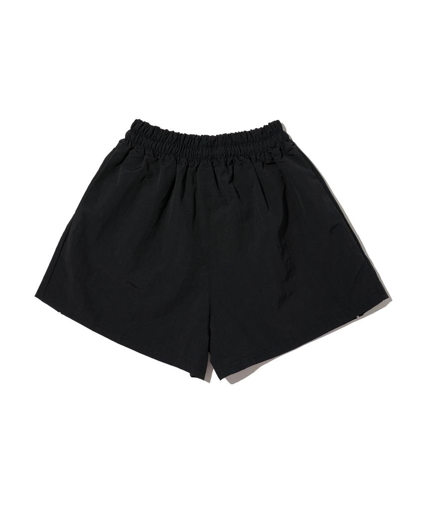 CARGOBROS FOR WOMAN Summer Light Nylon Elastic Shorts (Black)
