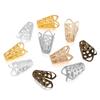 50pcs/lot Filigree Hollow Trumpet Flower Shape Cone End Beads Caps For DIY Bracelet Earrings Jewelry Makings Supplies Accessorie