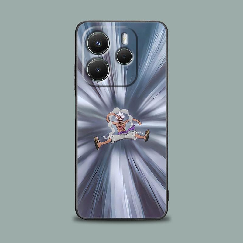 Case For Xiaomi Redmi Note 15 14 13 12 11 10 Pro Plus 5G For Redmi 15C 15 14C 13C 12C Phone Cover Japan O-One Piece Luffy Gear 5