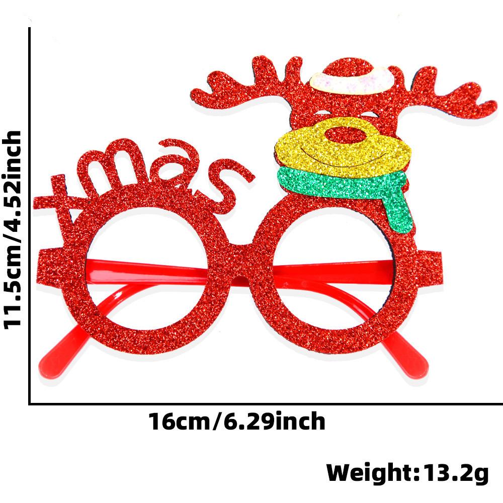 Vibrant Christmas Party Glasses For Children With Playful Reindeer Antlers And Festive Snowman Themes
