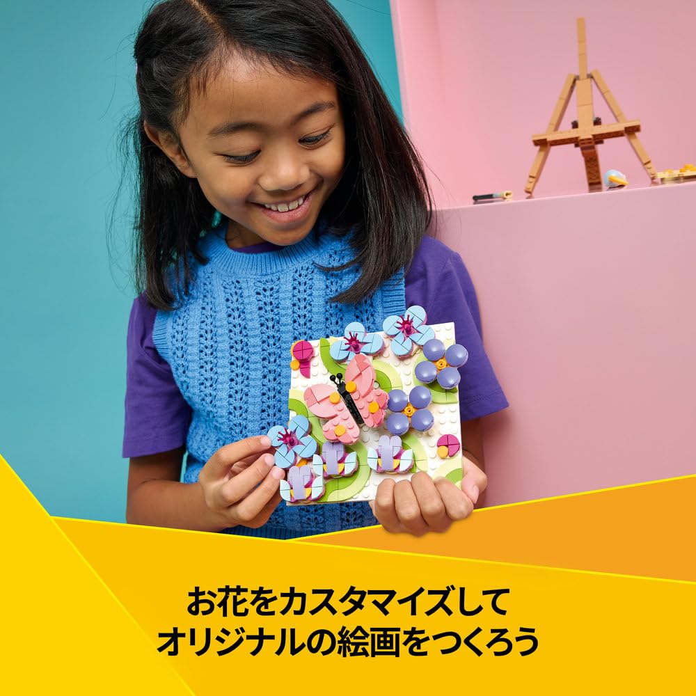 LEGO Creator Художественный холст с цветами 31390 Игрушка для девочек и мальчиков