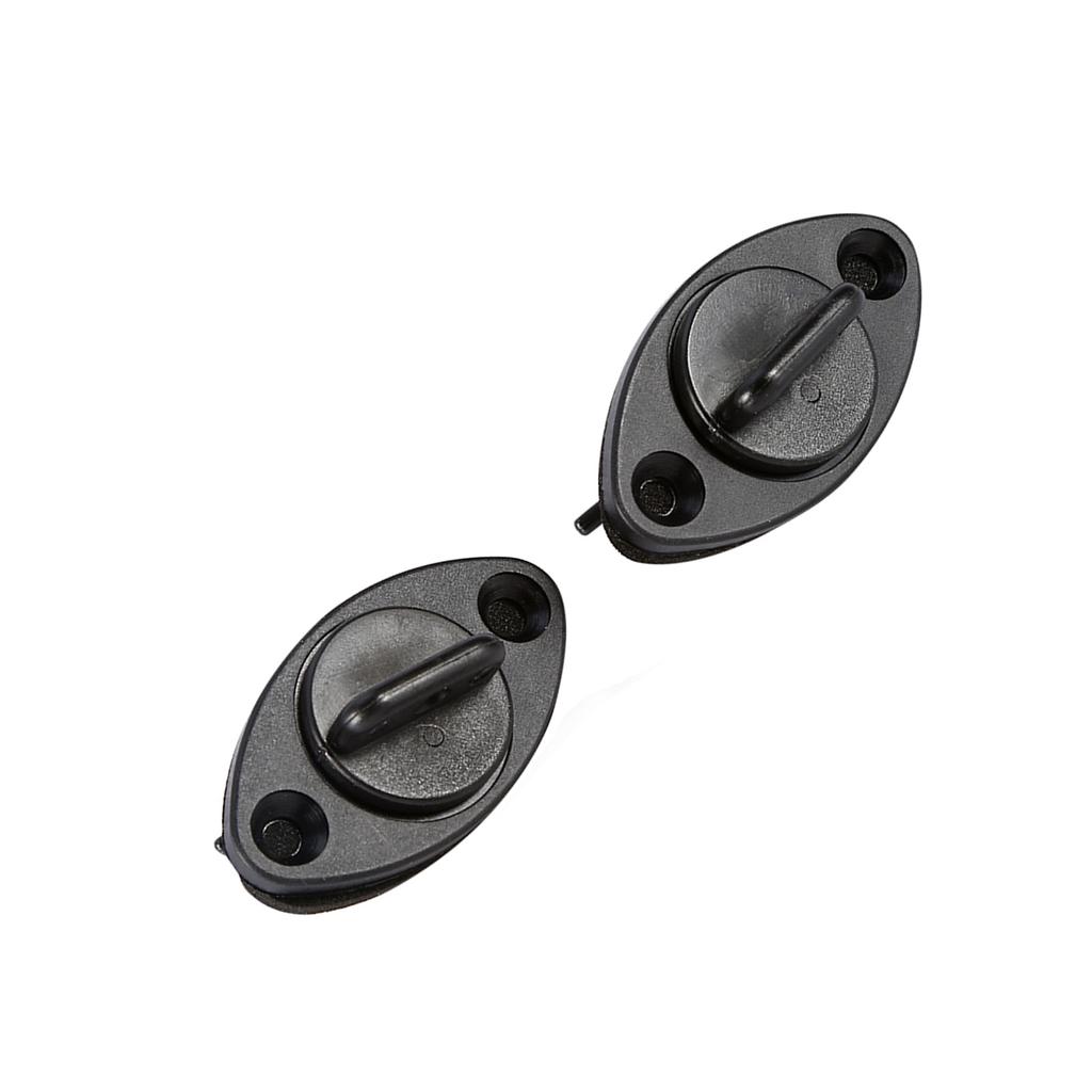 Universal Drain Plug Kit 2 Plugs Bung W  Screws for Canoe Boat Dinghy Kayak Boat