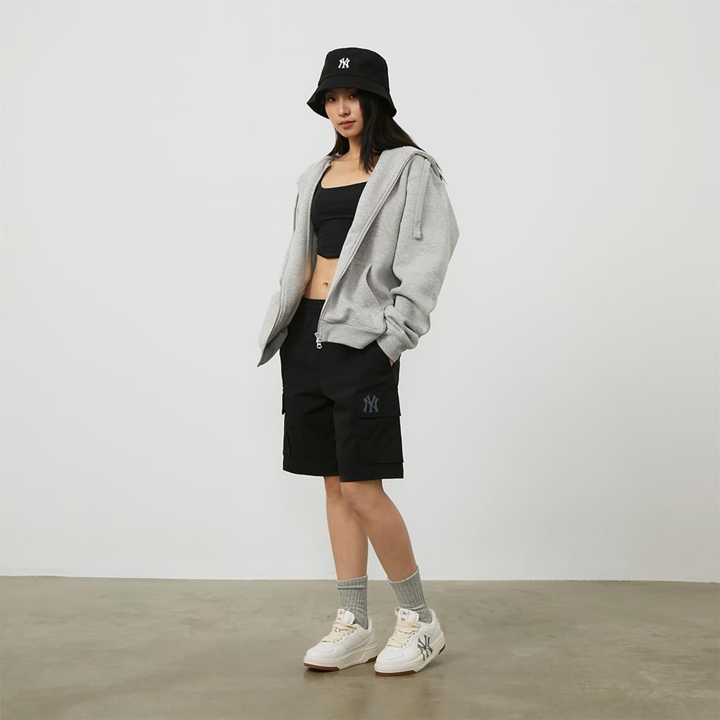 MLB Chunky Liner Крокодиловый узор Универсальные низкие кеды Унисекс кеды Белый 3ASXCLX4N-50WHS