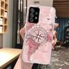 World Map Travel Plans Soft Phone Case For Samsung Galaxy A16 A26 A36 A56 A15 A14 A13 A55 A54 A53 A35 A34 A33 A25 A24 A23 A05S A